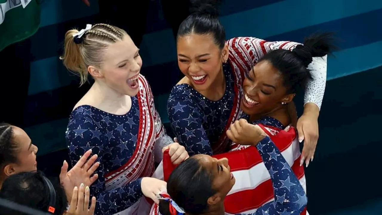 Biles inspires USA to Olympic gold as Irish swimmer makes history