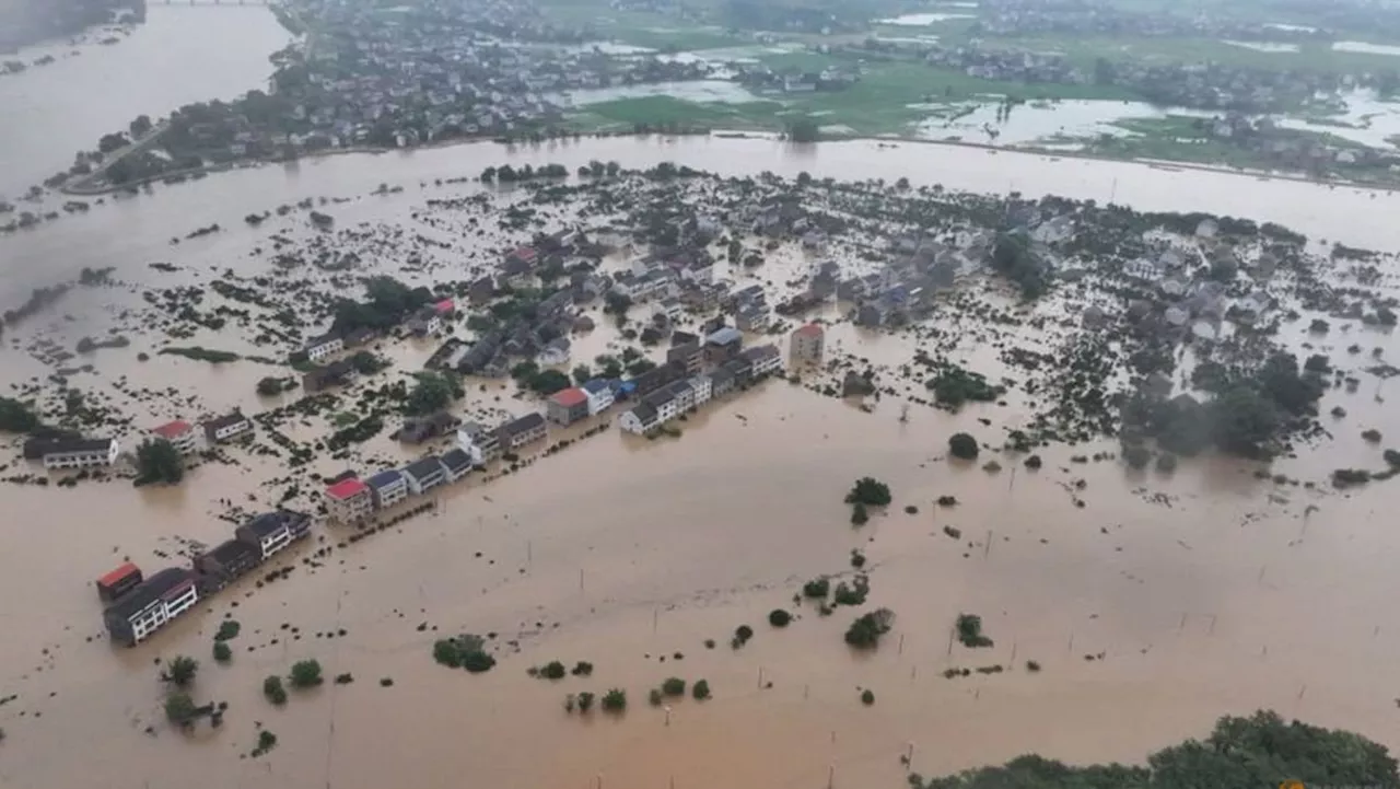 Typhoon Gaemi remnants bring rains, floods that kill four in China