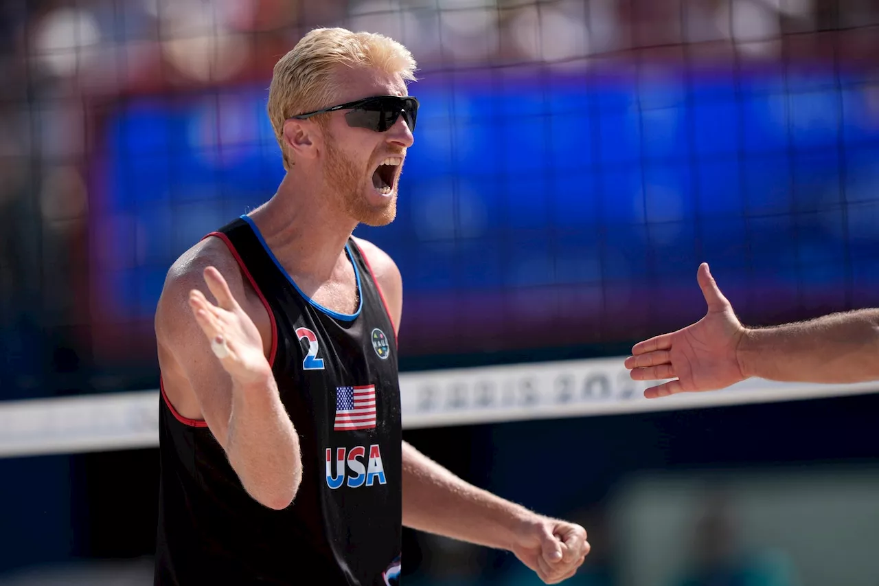 Ex-NBA player wins beach volleyball debut at 2024 Paris Olympics