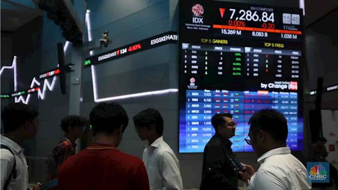 IHSG Lesu, 5 Saham Raksasa Ini yang Jadi Beban