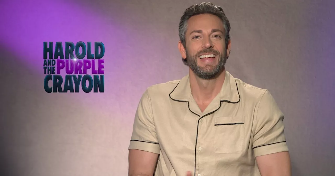 Interview: Zachary Levi Talks Harold and the Purple Crayon Movie