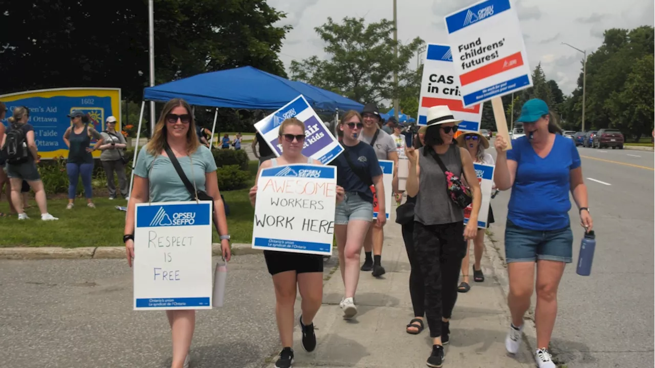 Ottawa Children's Aid workers reach tentative agreement with Ford government