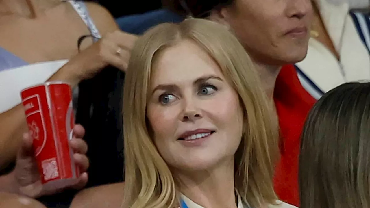 Nicole Kidman, Natalie Portman and Serena Williams lead the A-list stars cheering on Simone Biles...