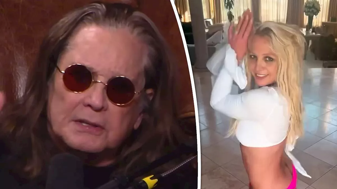 Ozzy Osbourne gives Britney Spears a half-hearted apology after criticizing pop star's dance videos...