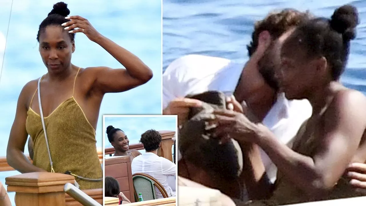 Venus Williams fuels romance rumors with Andrea Preti while boating along the Amalfi Coast with...