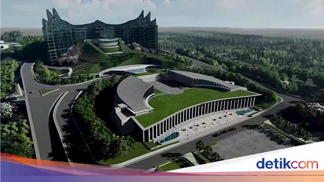 Istana Garuda IKN, Gedung Kantor Presiden dengan 4.650 Bilah