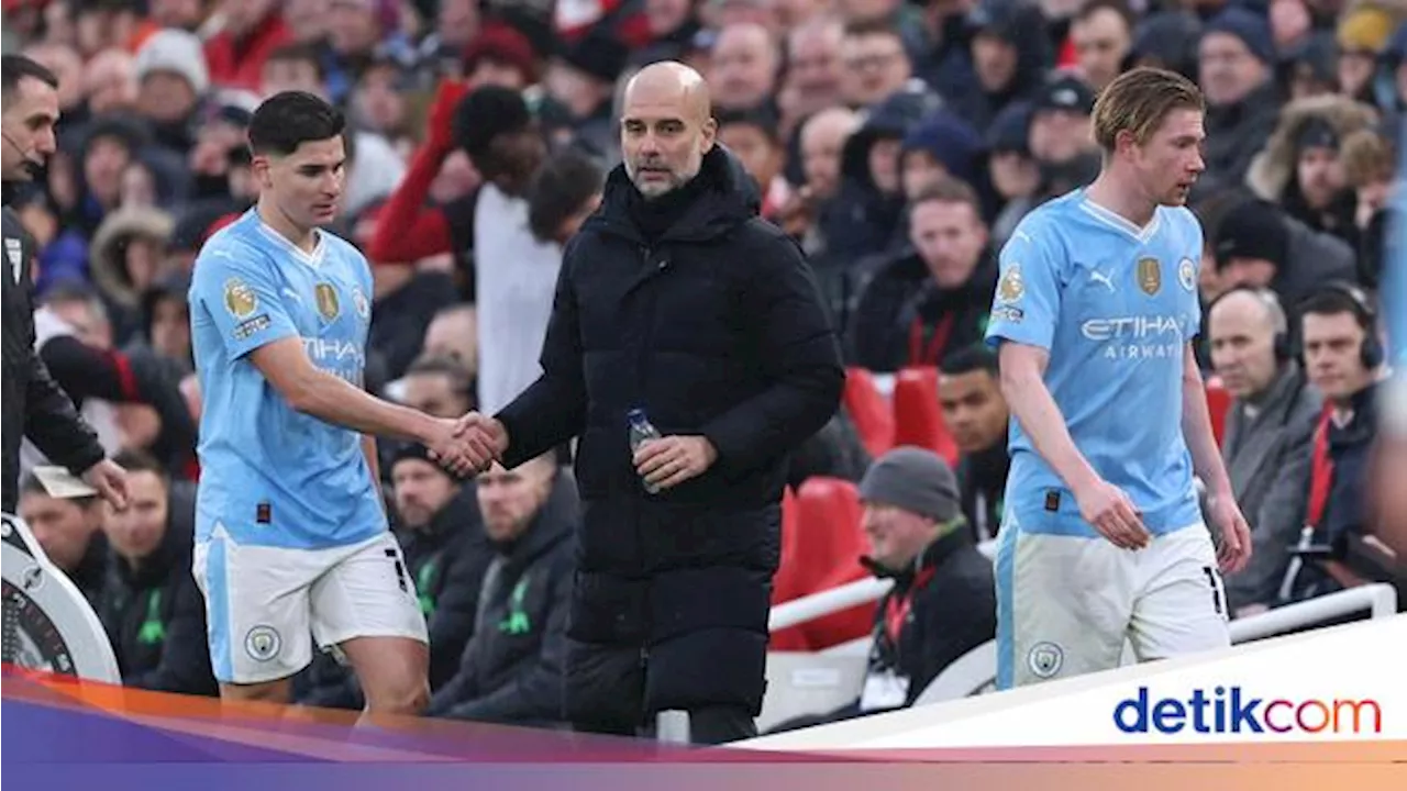 Guardiola Bicara Kabar Terbaru Masa Depan De Bruyne dan Alvarez