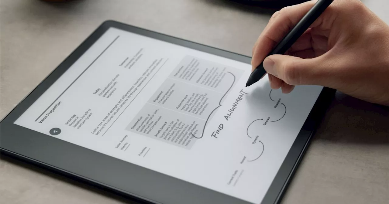 The Kindle Scribe has a rare $100 discount at Best Buy today