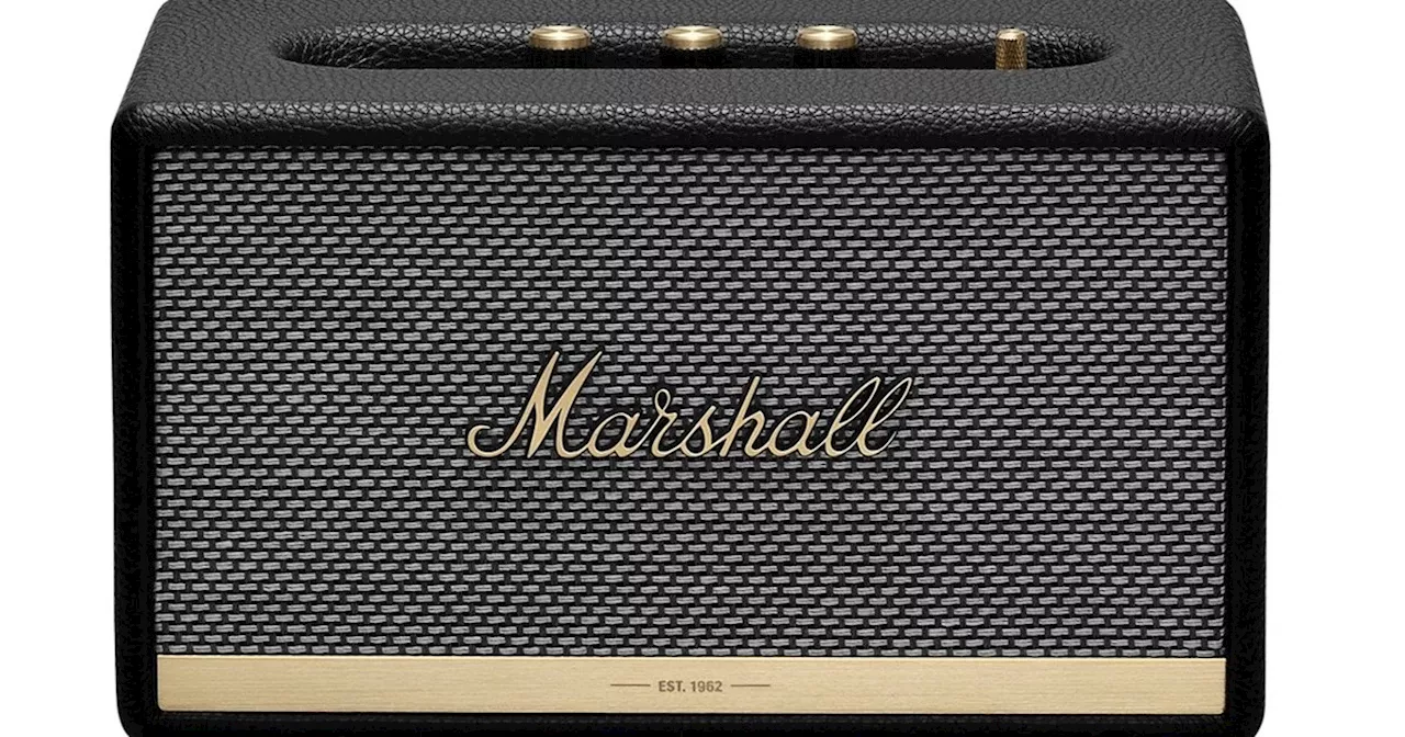 The Marshall Acton II Bluetooth speaker is $100 off — today only