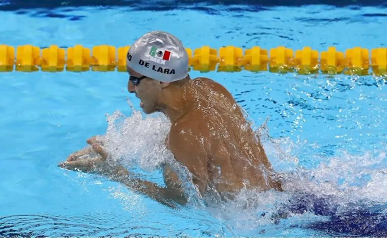 París 2024: El nadador mexicano Miguel de Lara se queda a un lugar de avanzar a semifinales