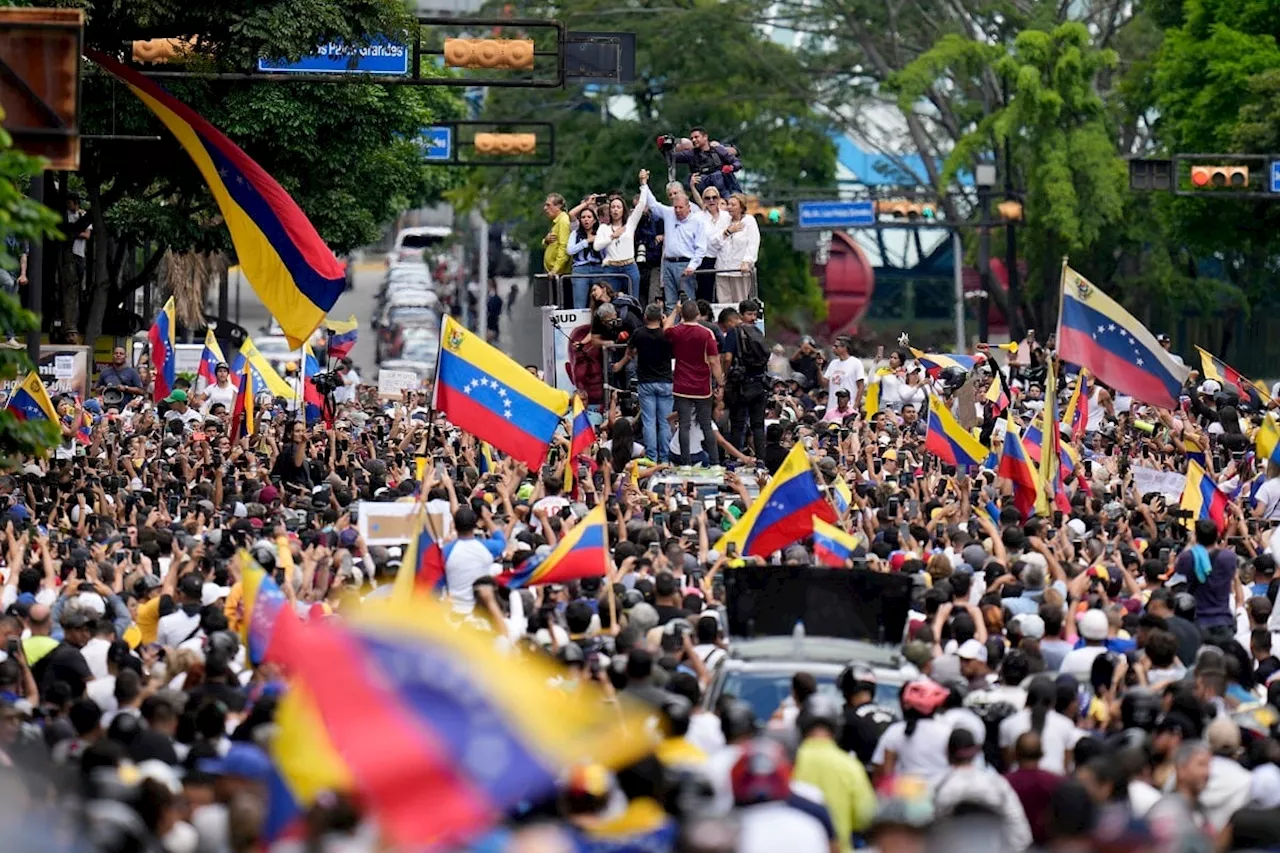 “Para defender a Venezuela, hasta que me muera”, dice mujer de 80 años en protestas