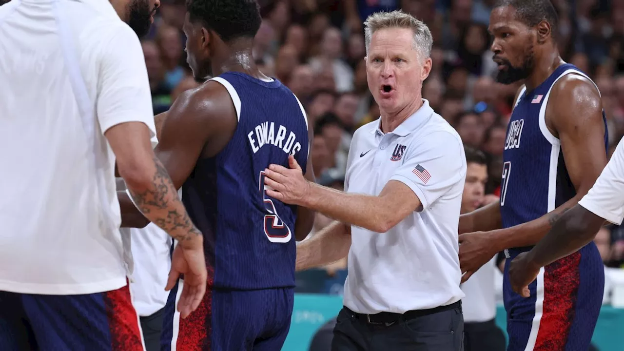 Steve Kerr pushes 'appropriate fear' with U.S. Olympic team