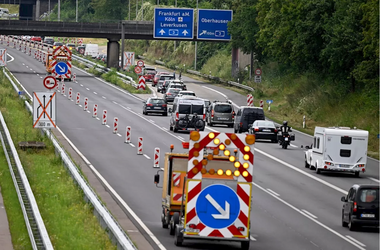 Heftiger Köln-Stau droht: Autobahnkreuz von A1 und A3 dicht