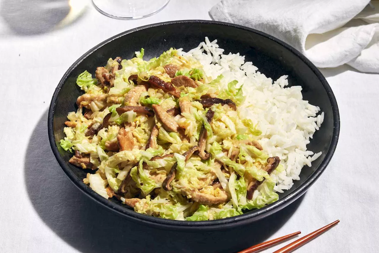 Shanghai Stir-Fried Pork with Cabbage