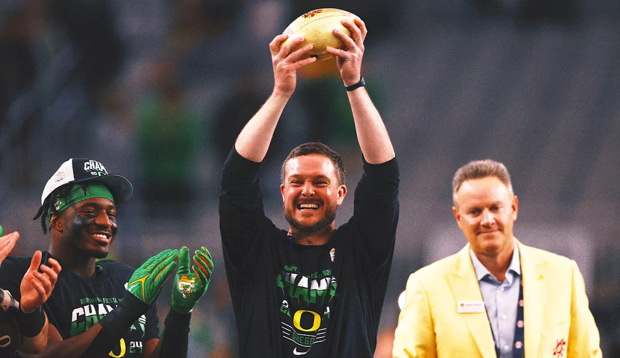 Oregon's Dan Lanning explains story of inflatable duck at Big Ten Media Days