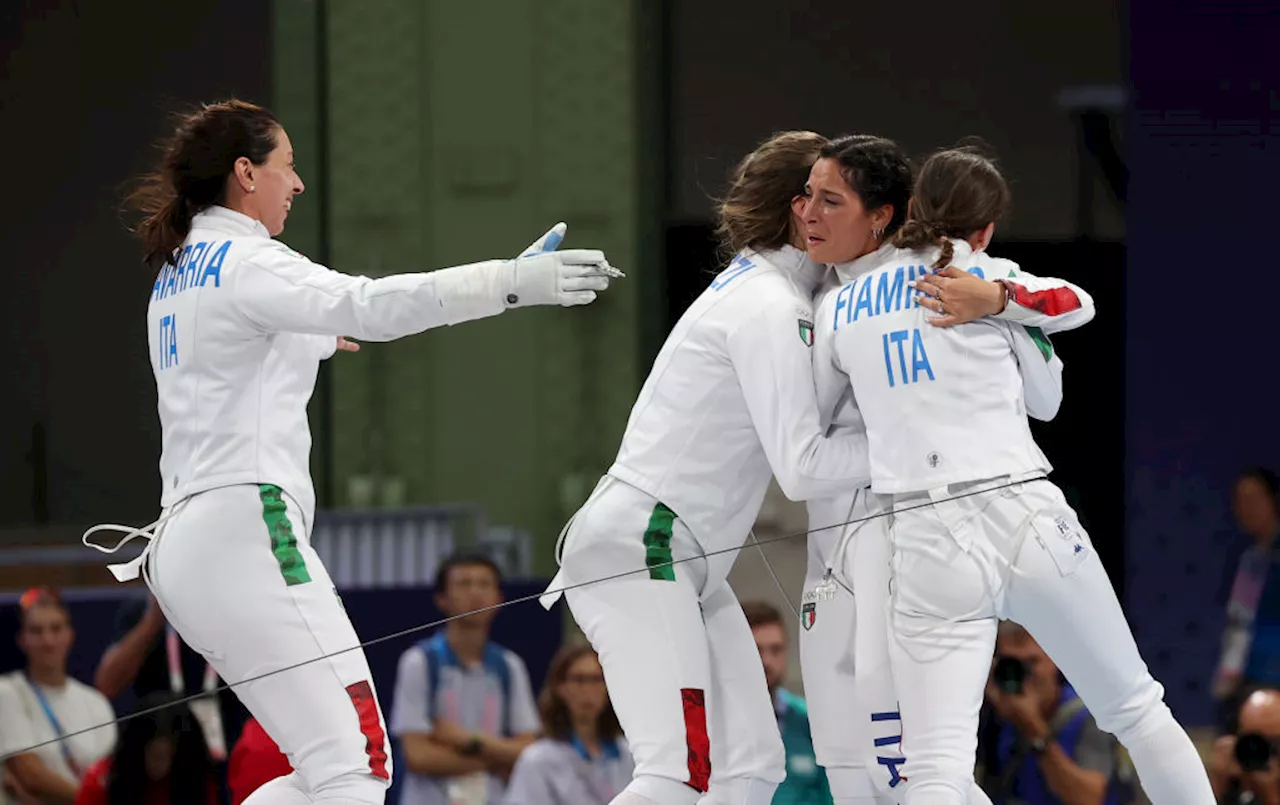 Scherma, quote finale spada a squadre Italia-Francia Olimpiadi Parigi 2024