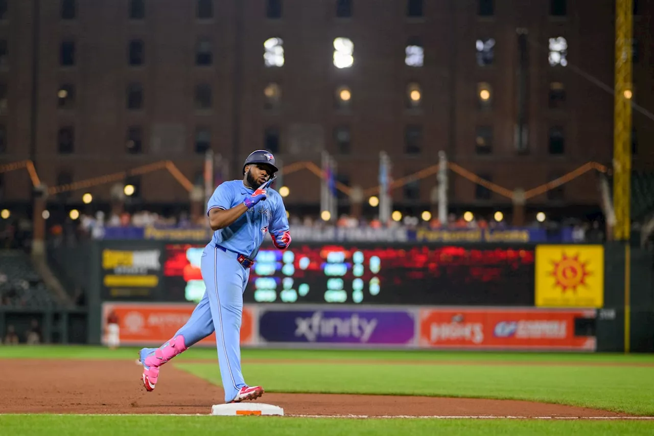 Vladimir Guerrero Jr. homers twice to help Blue Jays earn split with Orioles in doubleheader