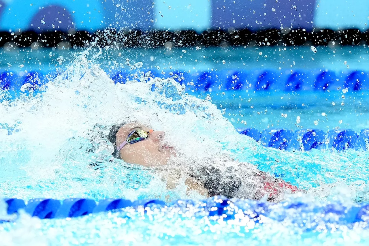 Canadian Kylie Masse finished 4th in the women’s 100-metre backstroke final