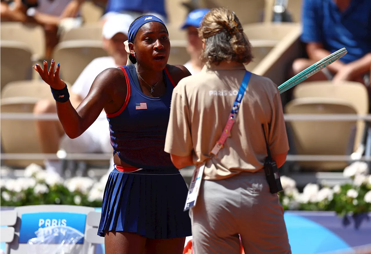 Coco Gauff's singles hopes melt away in defeat by Donna Vekic in Olympics