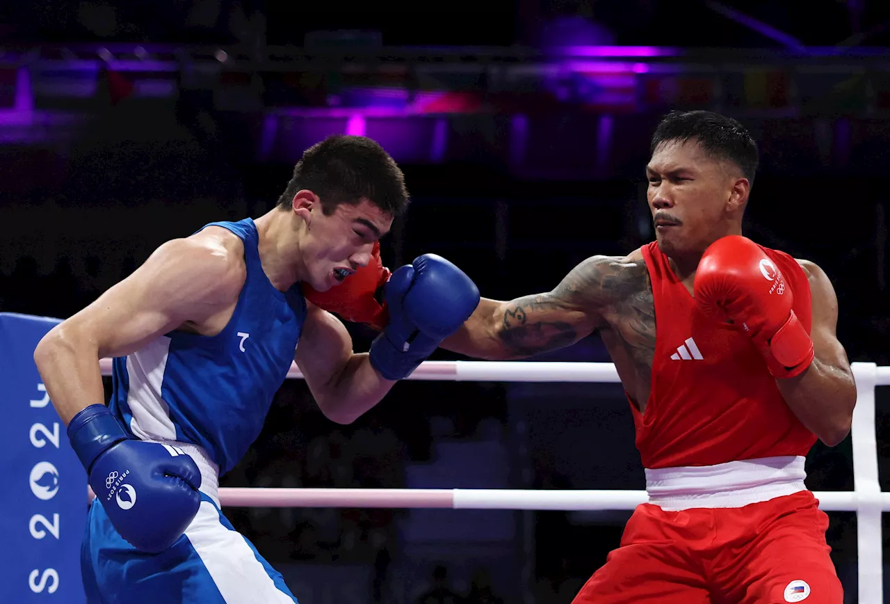 Eumir Marcial's wife reveals Filipino boxer had rib injury prior to Paris Olympics