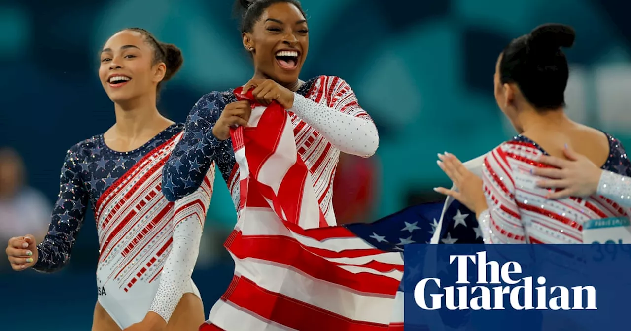 Simone Biles leads USA to women’s gymnastics team gold at Paris Olympics