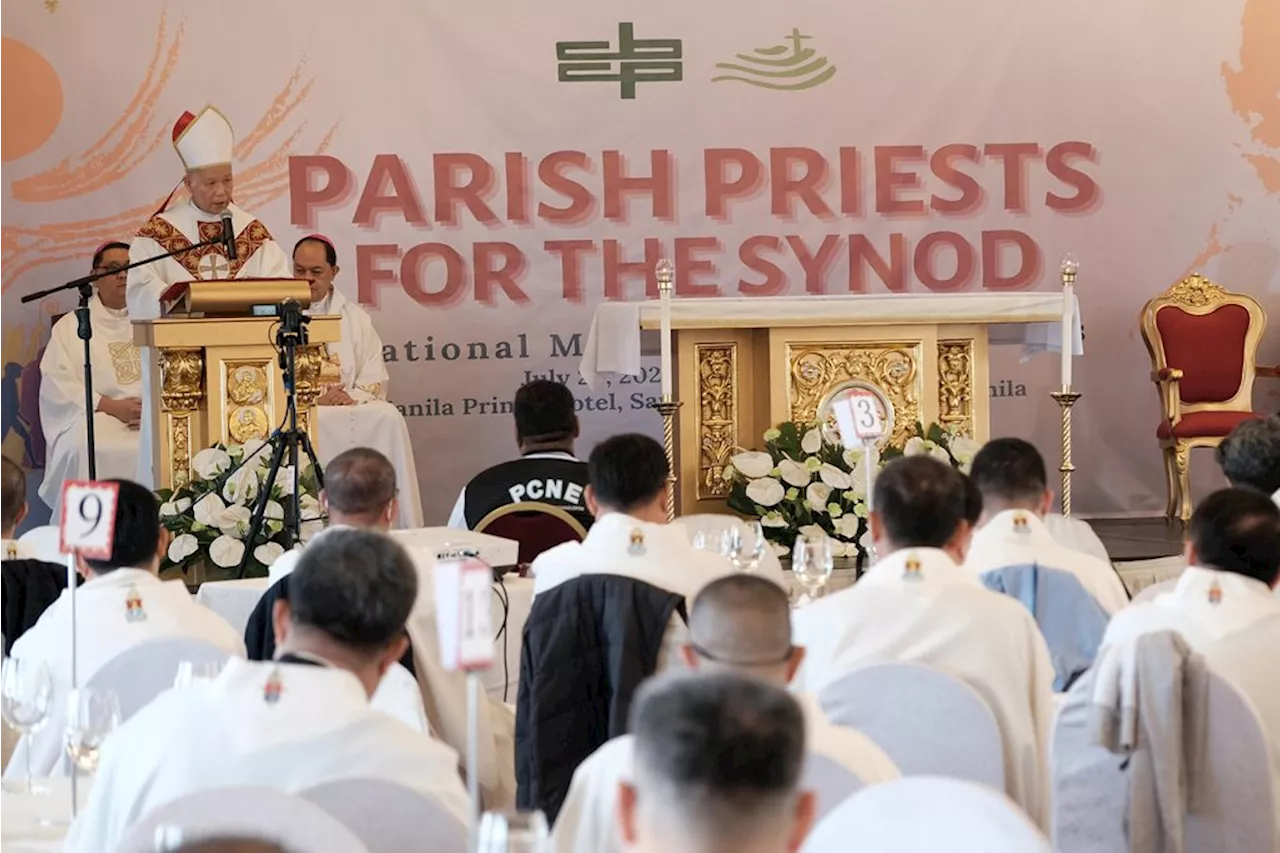 Manila cardinal calls for deepened synodality at National Meeting of Parish Priests