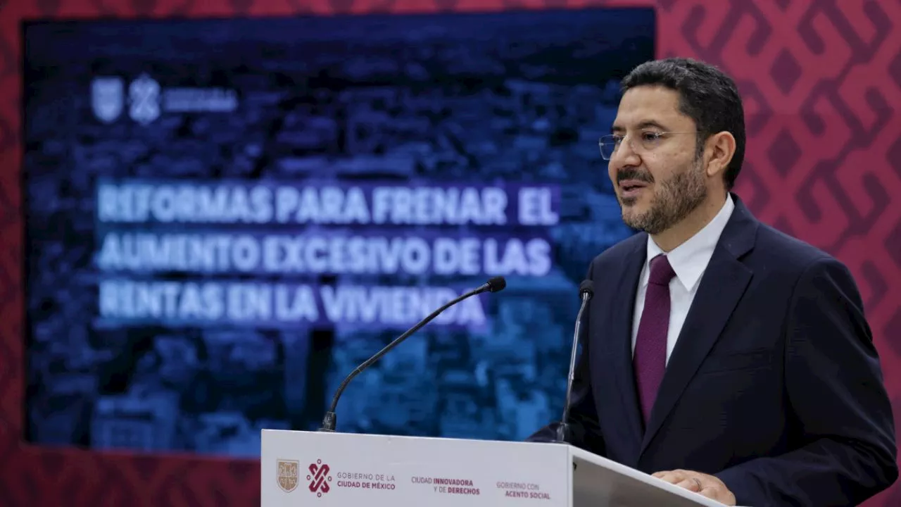 Martí Batres enviará reformas al Congreso CDMX para frenar rentas excesivas en vivienda