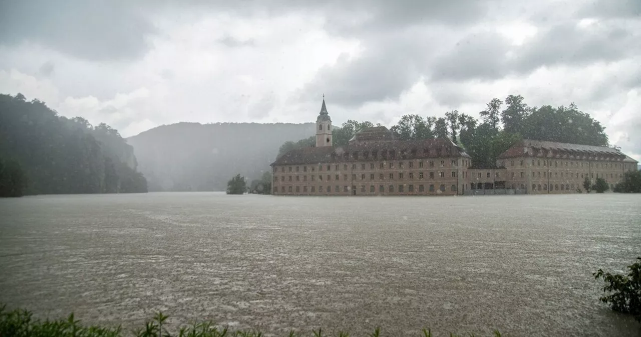 Kabinett berät im Kloster Weltenburg über Hochwasser