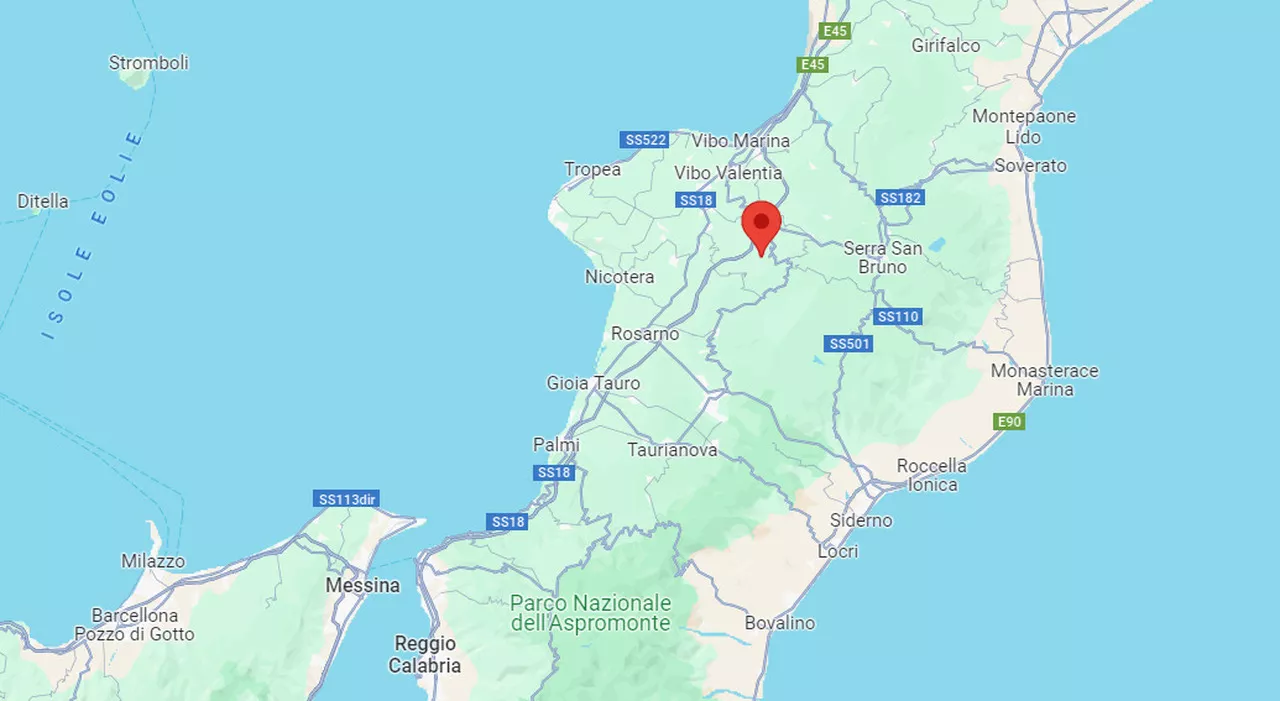 Terremoto Vibo Valentia, scossa 3.5 a Dasà: avvertita fino a Reggio Calabria