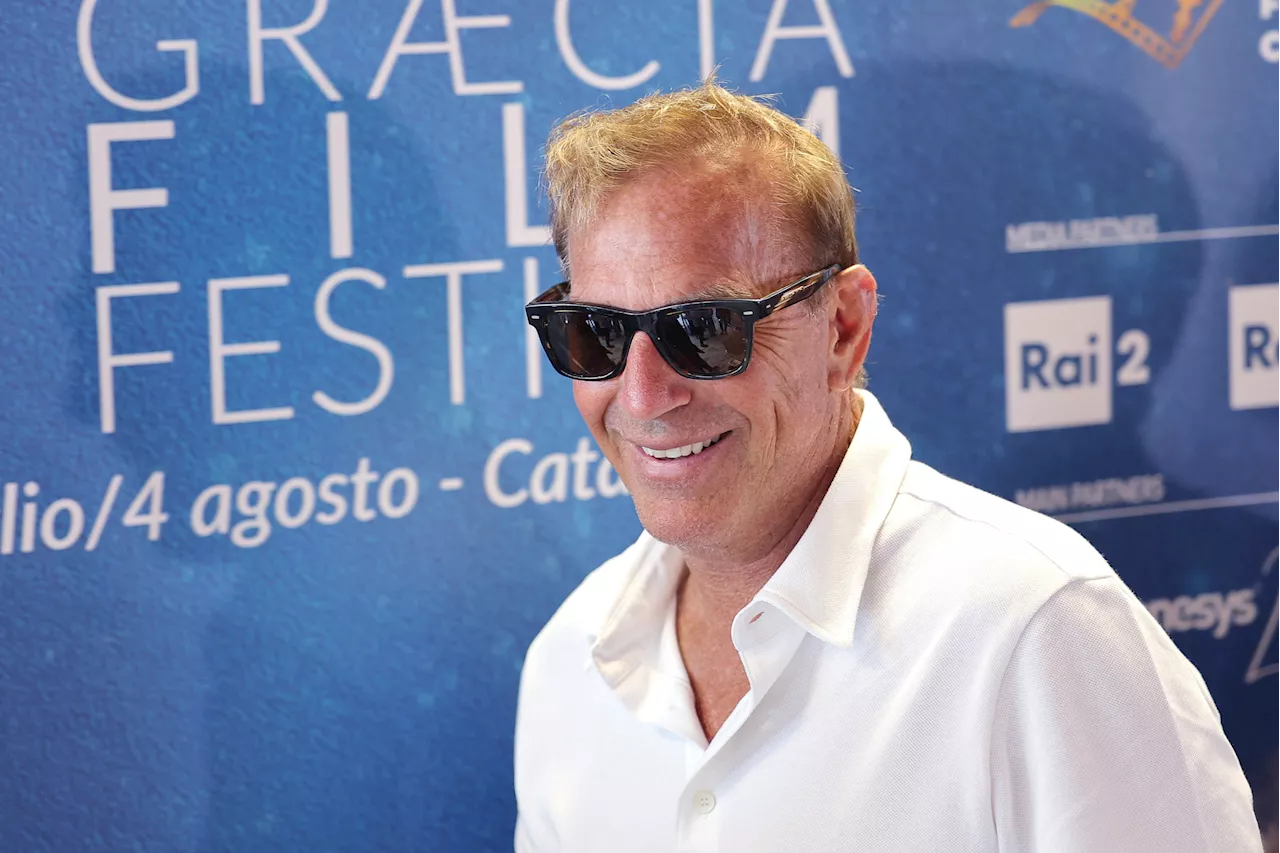 Kevin Costner è in Calabria: «Mi sento molto legato all'Italia»