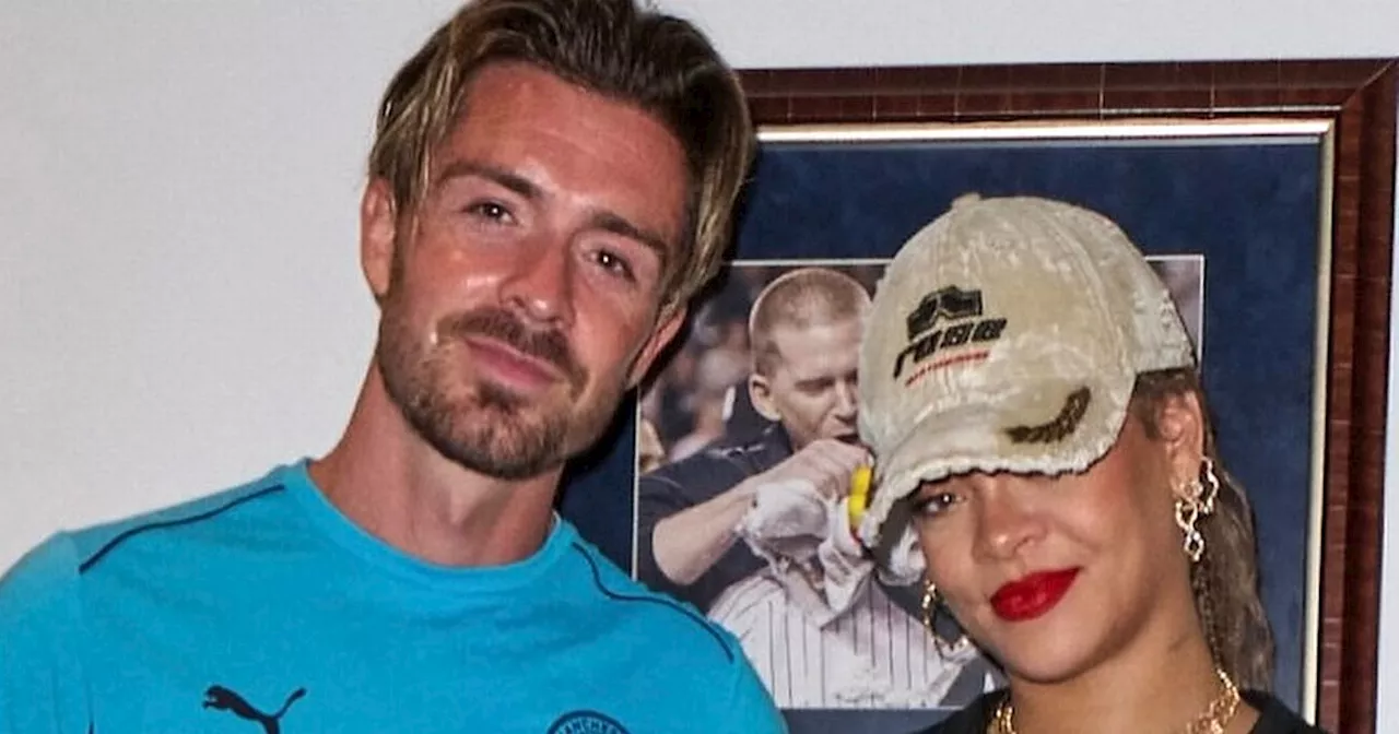 Jack Grealish's dreams come true as he meets his celebrity crush Rihanna