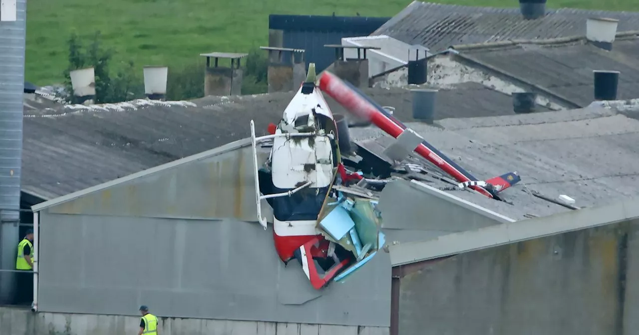 Two men, 40s, killed in Westmeath helicopter crash as eyewitness describes scene