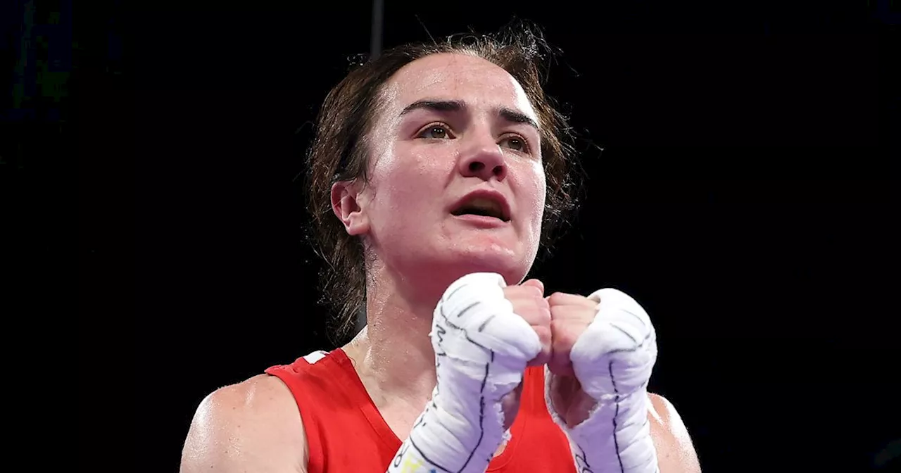 What day and time is Kellie Harrington's medal fight in Paris?