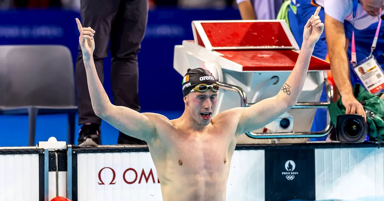 In Pictures: Daniel Wiffen strikes gold as Ireland claim second medal of the Olympic Games