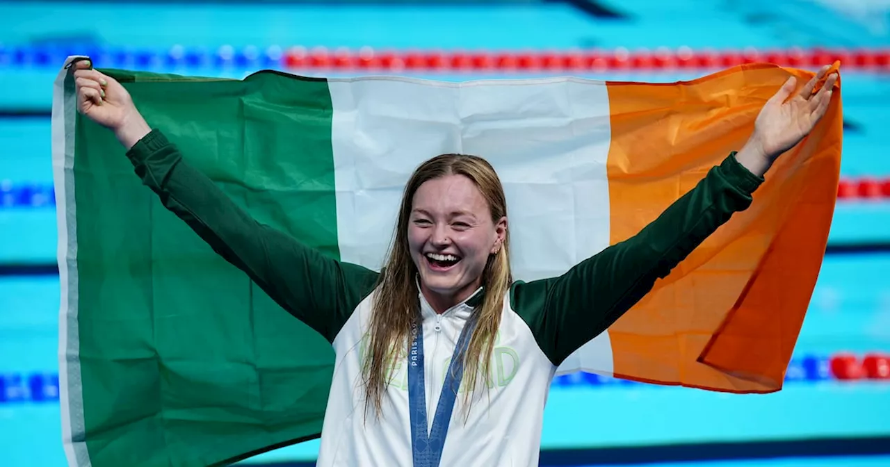 Mona McSharry wins Olympic bronze for Ireland; Irish swimmer Daniel Wiffen aims for medal