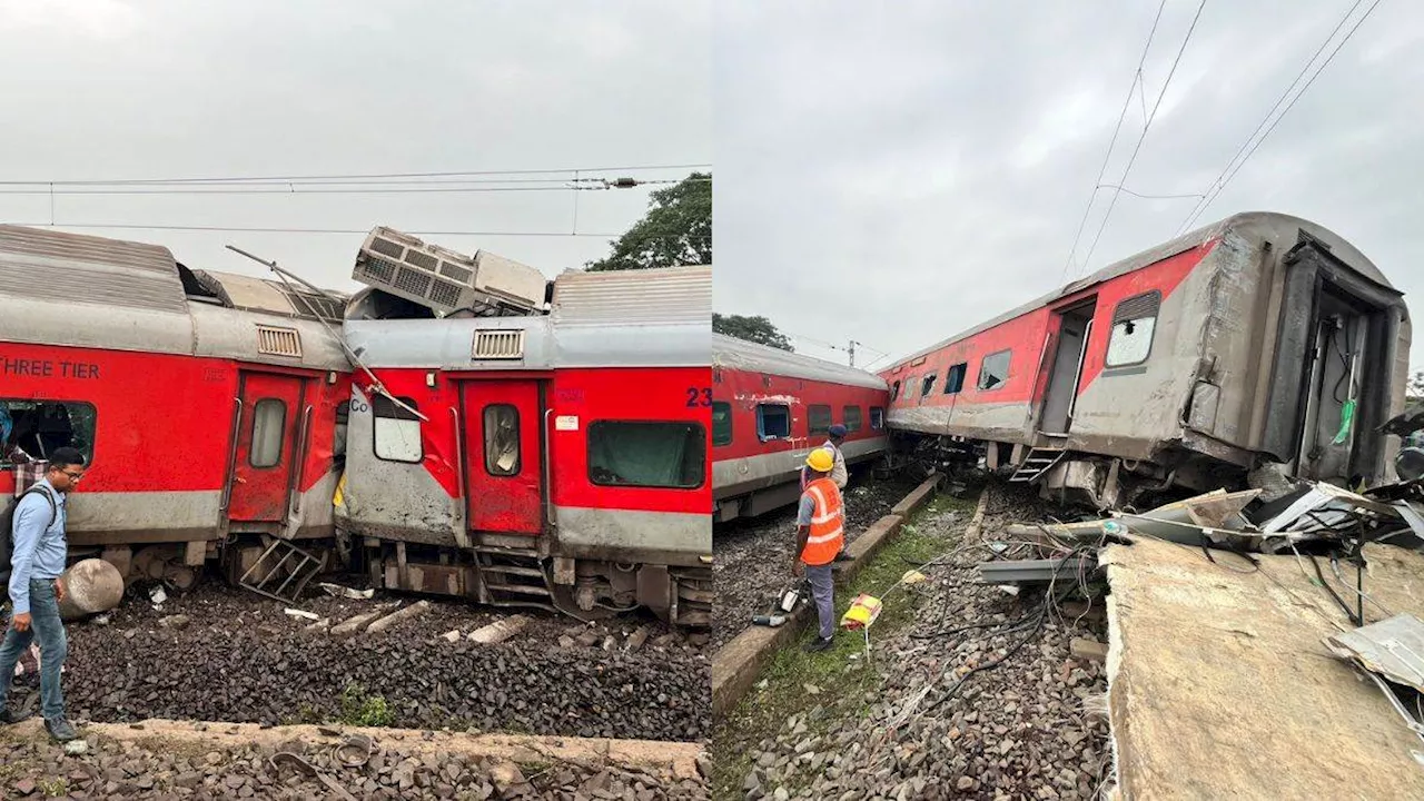 Howrah Mumbai Mail Accident: हादसे के बाद चक्रधरपुर डिवीजन में रेल यातायात ठप्प, कई ट्रेनों के रूट में बदलाव; देखें लिस्ट