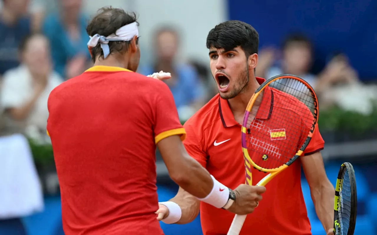 Nadal e Alcaraz superam dupla holandesa e avançam às quartas de final no tênis