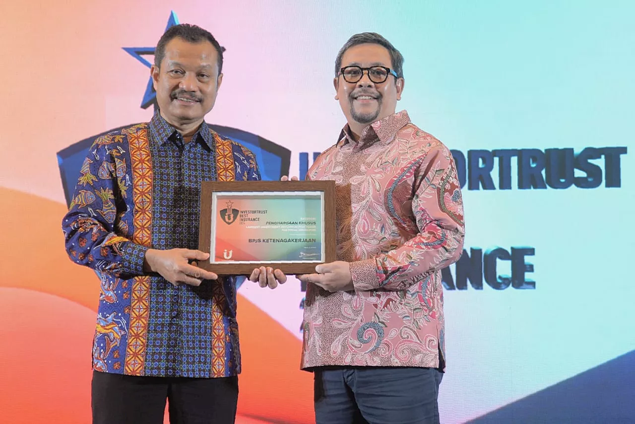 BPJS Ketenagakerjaan Raih Penghargaan atas Imbal Hasil Optimal di Ajang Best Insurance Award 2024