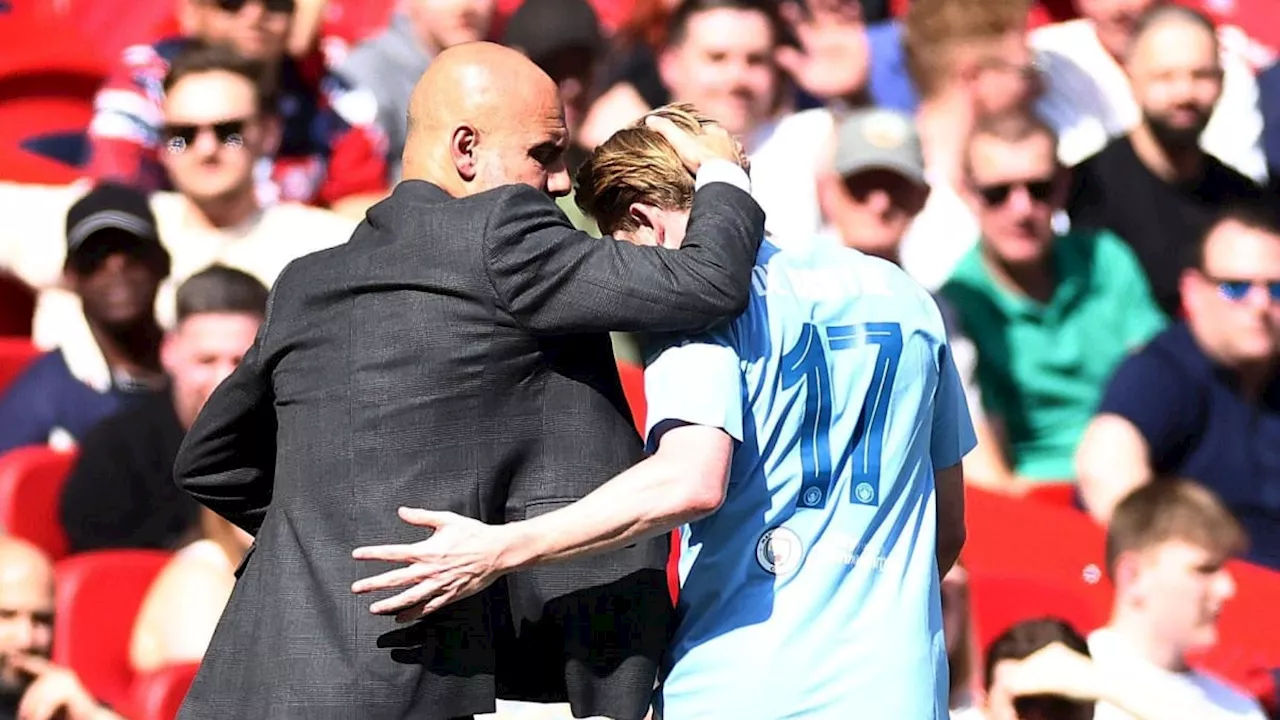 Guardiola über De Bruyne: 'Was er für den Verein getan hat, ist enorm'