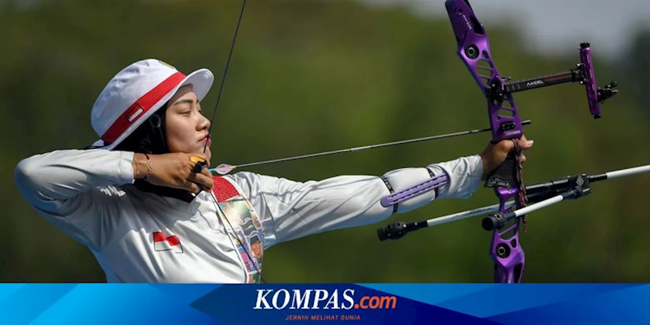 Hasil Panahan Olimpiade 2024: Anak Panah Terakhir Bawa Diananda Choirunisa ke 16 Besar