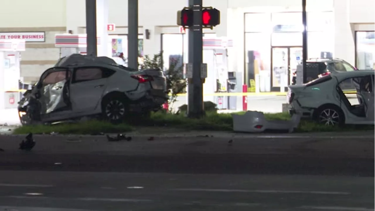 Suspected drunk driver killed following 2-vehicle crash with family of 5 in Humble