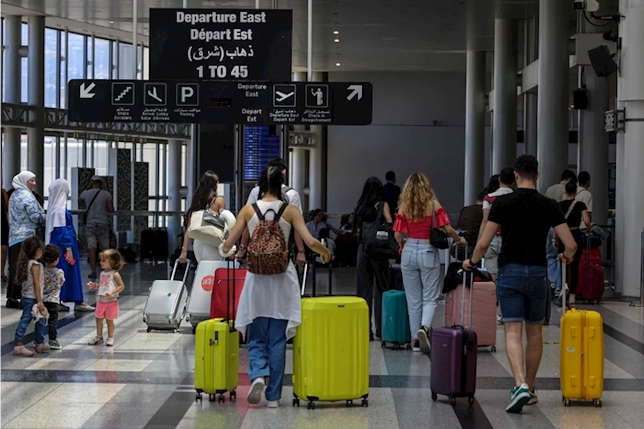 전운 감도는 레바논···각국 ‘자국민 대피령’에 베이루트행 항공편 잇따라 결항