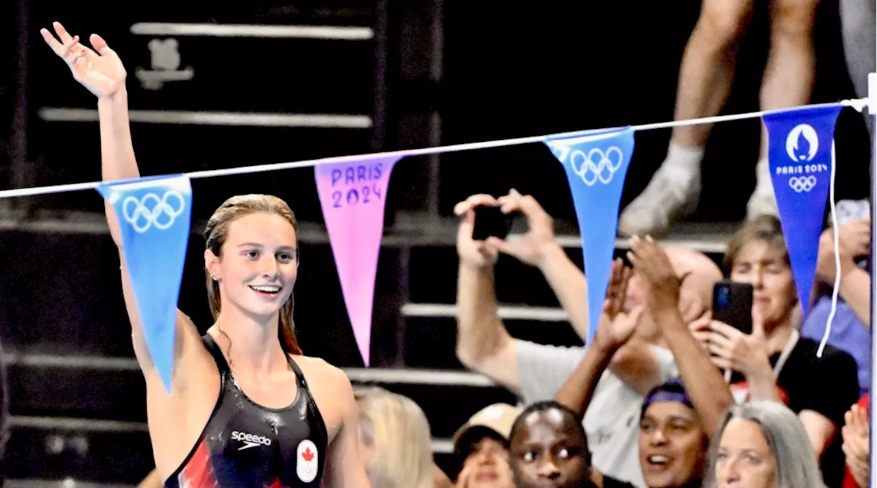 – Canada’s McIntosh swims away with 400 IM at the Olympics