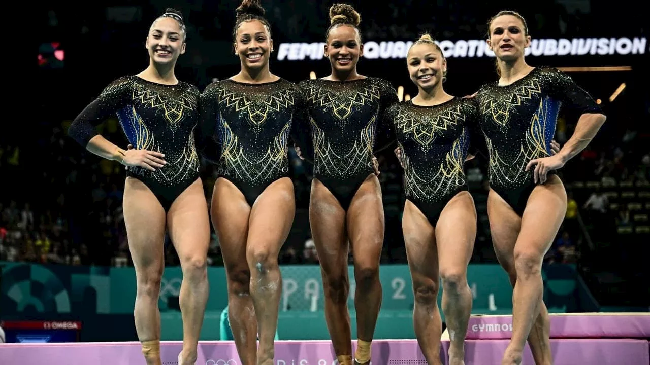 Olimpíadas: Luís Roberto e Daiane não contêm emoção e choram com bronze na ginástica