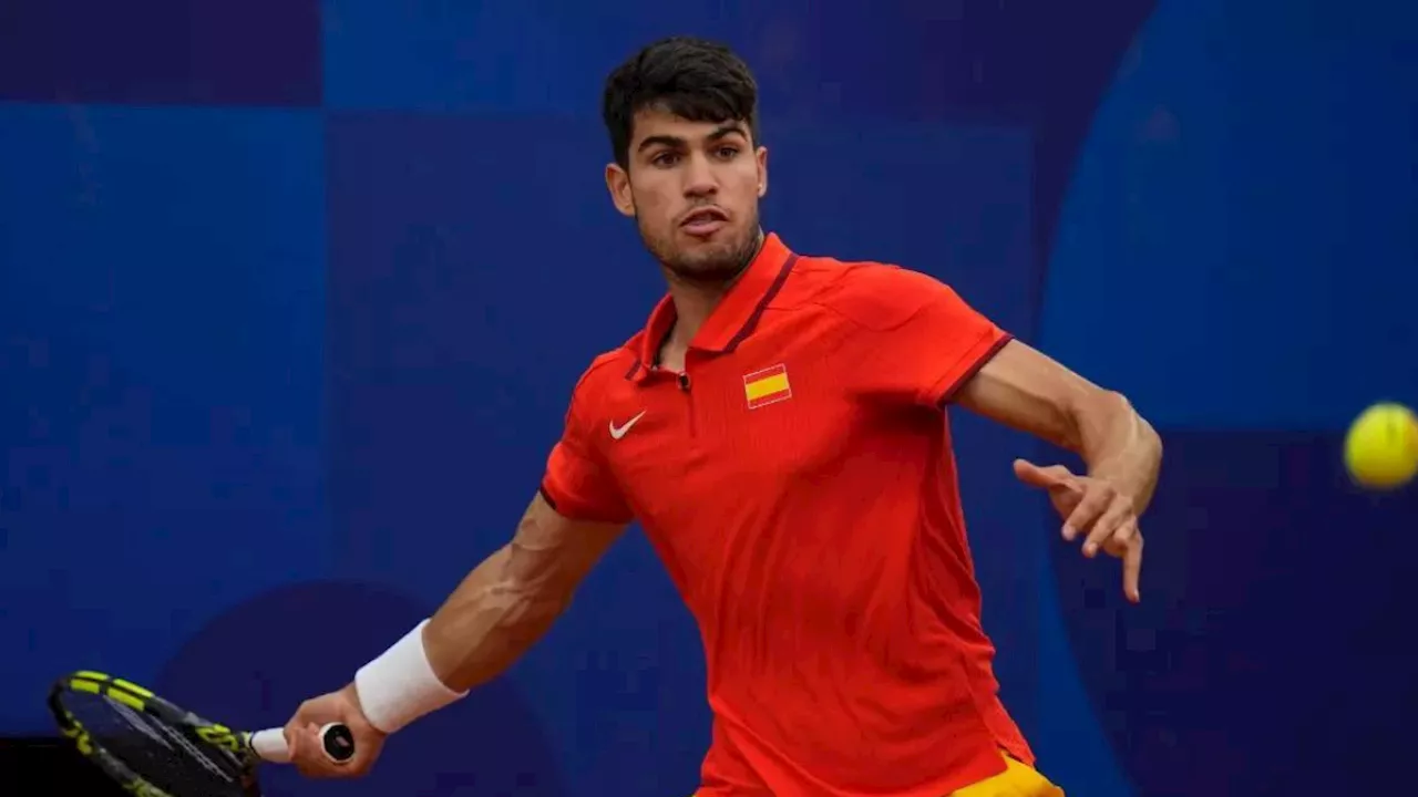 Carlos Alcaraz avanza a la tercera ronda de tenis individual en los Juegos Olímpicos