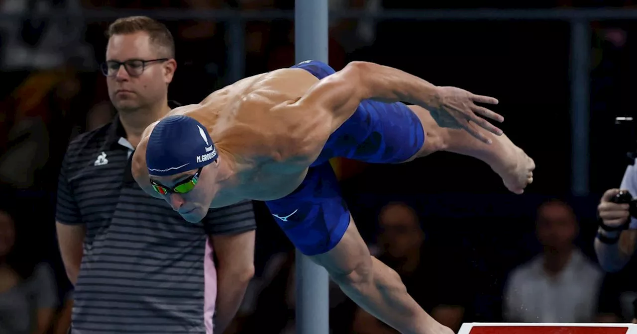  Natation : «J'ai laissé faire la machine, je n'ai pas réfléchi », assure Grousset