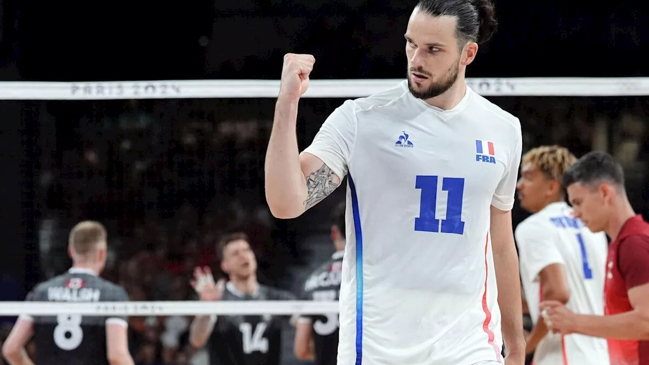 « Il y a des jours comme ça où tout passe » : inarrêtable, Antoine Brizard envoie les Bleus du volley en quarts