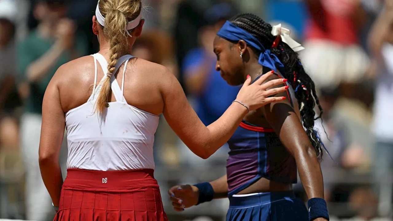 JO 2024, tennis : Coco Gauff fond en larmes après son élimination en huitièmes de finale