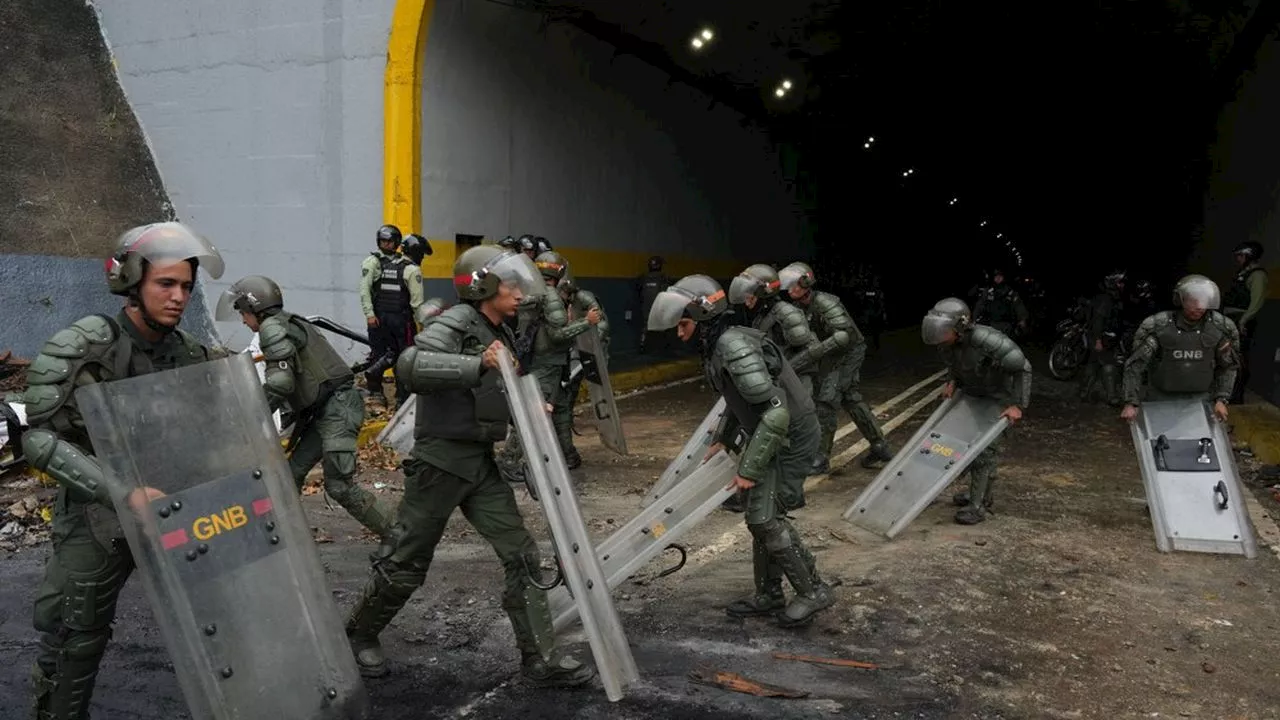 Manifestations au Venezuela après l'élection de Nicolas Maduro