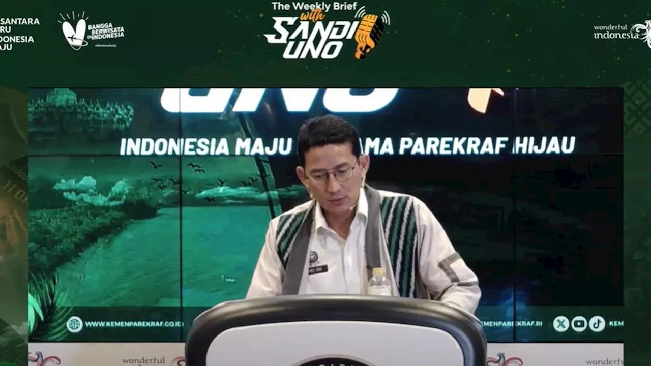 Tanggapan Sandiaga Uno Soal Wacana Tiket Konser Mau Dikenakan Cukai: Jangan Heboh Dulu